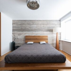 Highveld Solid Oak Platform Bed 2